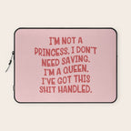 I've Got This Shit Handled, Funny,  Saying Laptop Sleeve Gallery Image 1