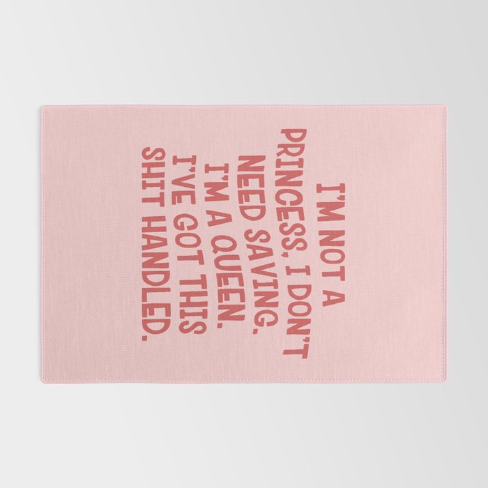I've Got This Shit Handled, Funny,  Saying Rug Gallery Image 2