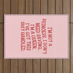 I've Got This Shit Handled, Funny,  Saying Outdoor Rug Gallery Image 1
