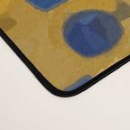 Gustav Klimt Style Tuxedo Cat with Striped Coat Desk Mat Gallery Image 4