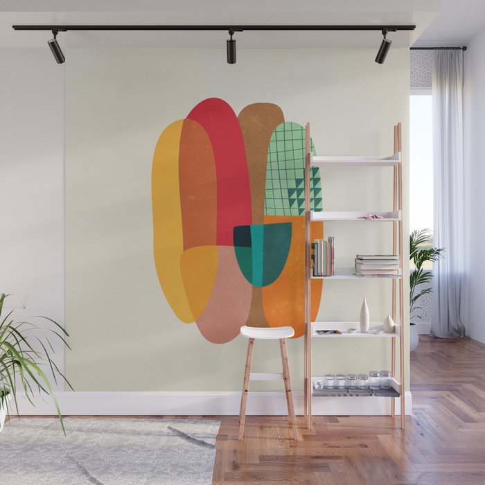 Art Pills: Mid-Century Edition Wall Mural Gallery Image 1