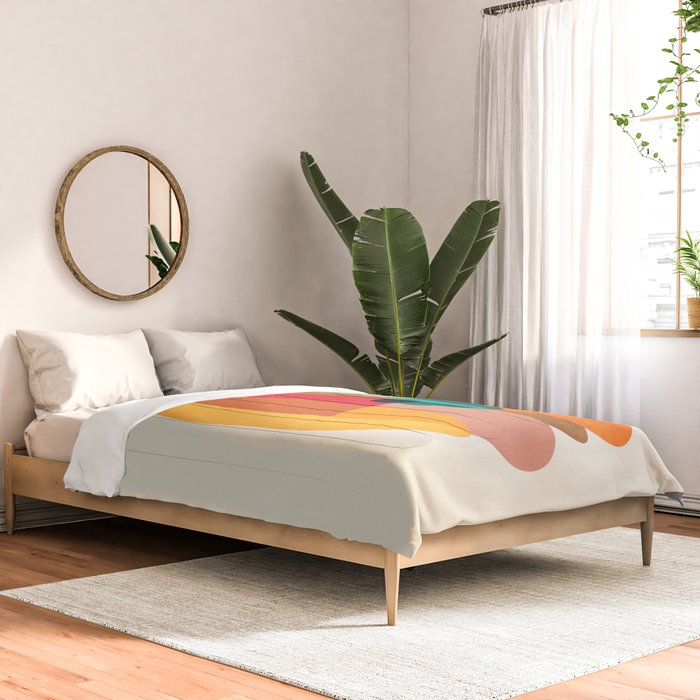 Art Pills: Mid-Century Edition Comforter Gallery Image 2