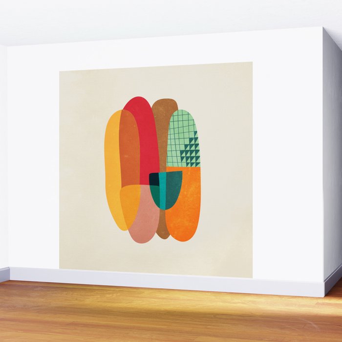 Art Pills: Mid-Century Edition Wall Mural Gallery Image 2