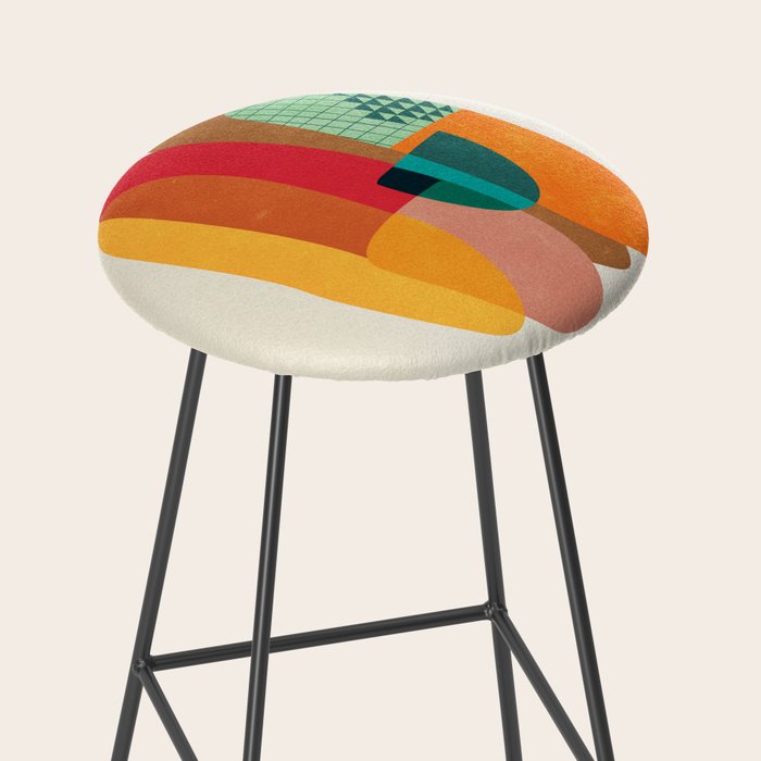 Art Pills: Mid-Century Edition Stool Gallery Image 2