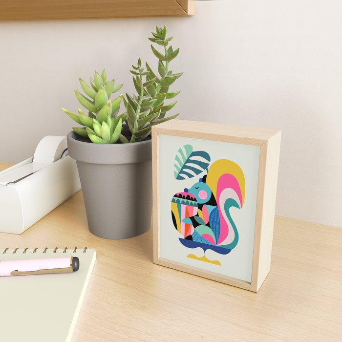 Dream big little squirrel Mini Art Print Gallery Image 2