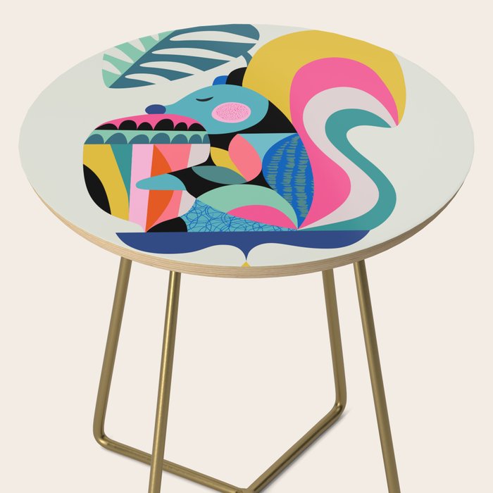 Dream big little squirrel Side Table Gallery Image 2