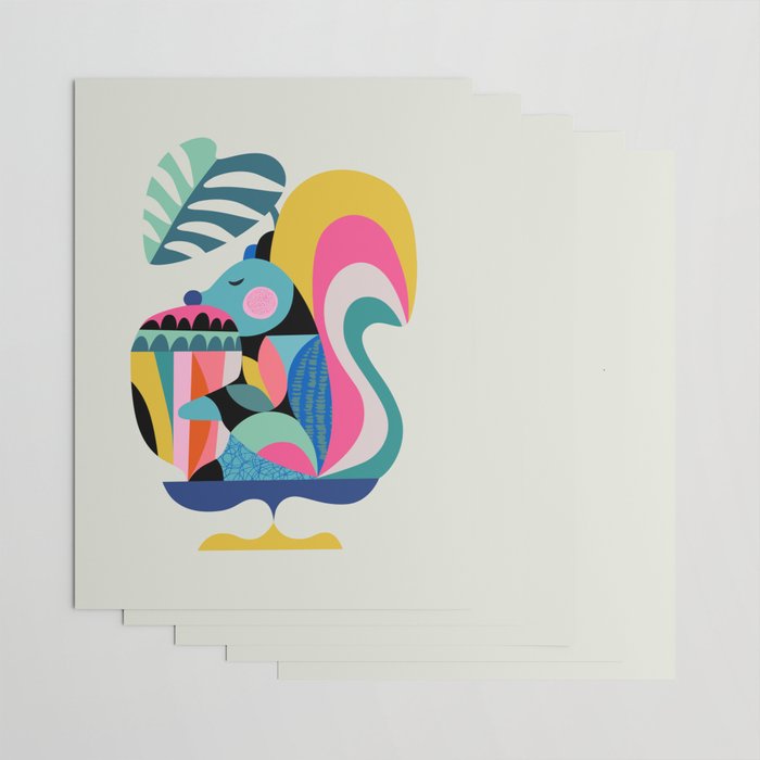 Dream big little squirrel Wrapping Paper Gallery Image 3