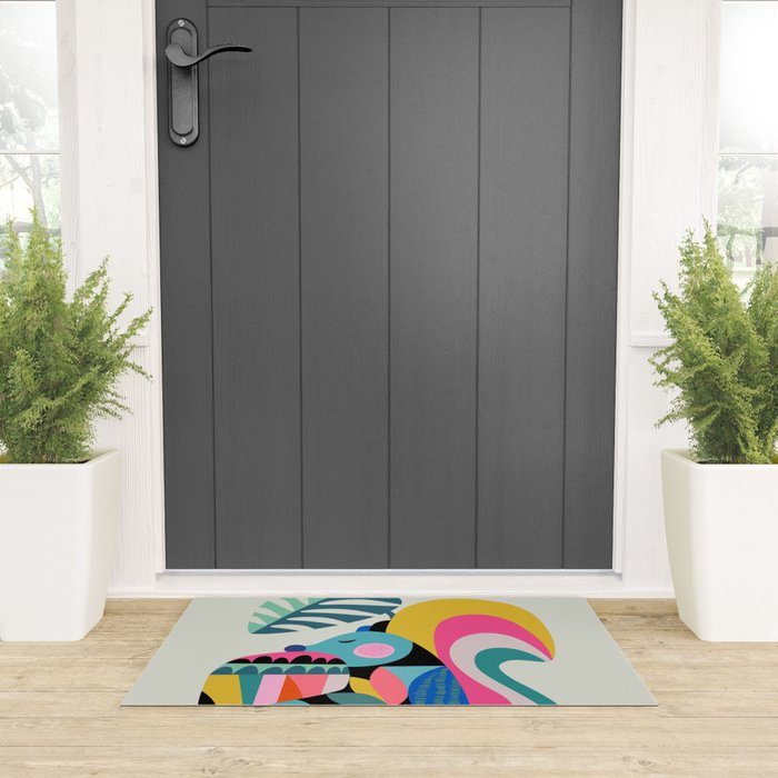 Dream big little squirrel Welcome Mat Gallery Image 3