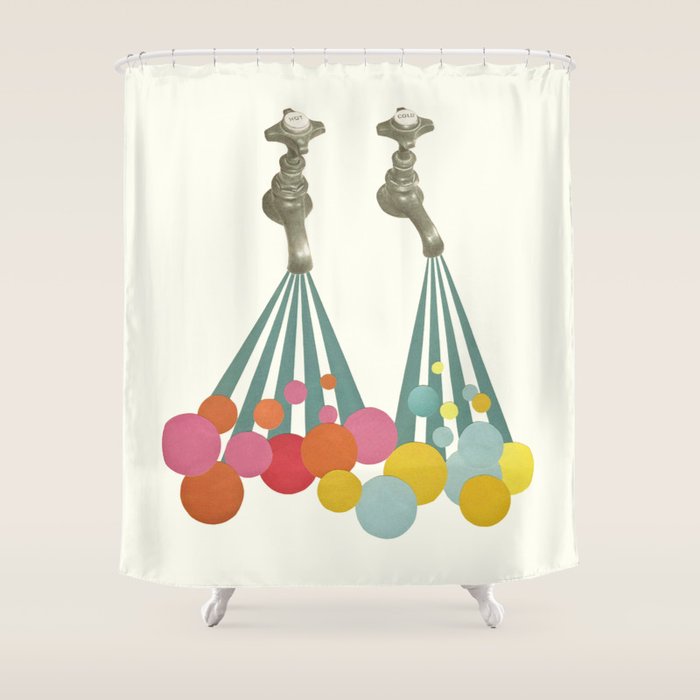 Soapsuds Shower Curtain Gallery Image 1