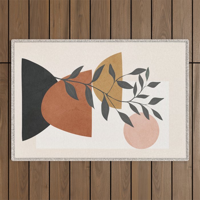 Branch and Elements Outdoor Rug Gallery Image 1