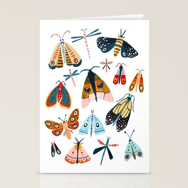 Moth Species Stationery Card Gallery Image 2