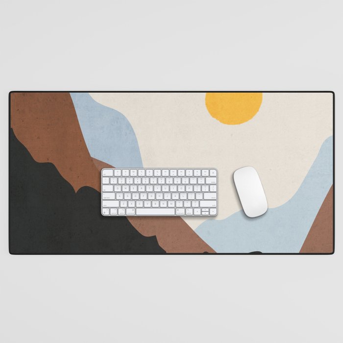 Minimal Art Landscape 9 Desk Mat Gallery Image 1