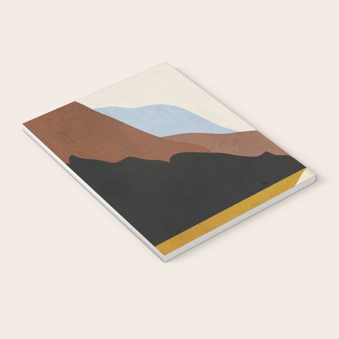 Minimal Art Landscape 9 Notebook Gallery Image 3