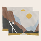 Minimal Art Landscape 9 Placemat Gallery Image 1