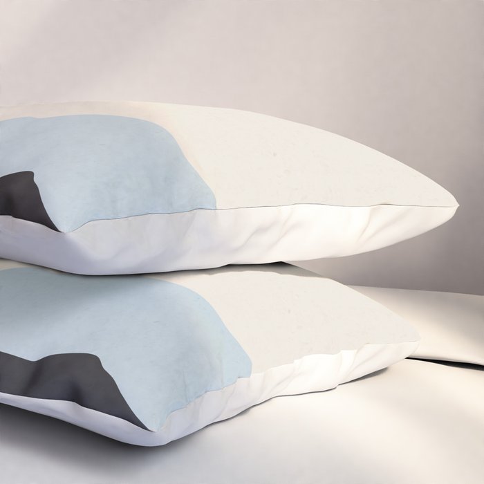 Minimal Art Landscape 9 Pillow Sham Gallery Image 3