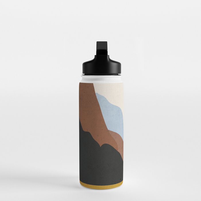 Minimal Art Landscape 9 Water Bottle Gallery Image 3