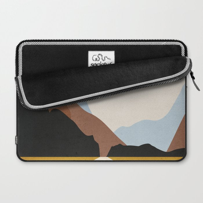 Minimal Art Landscape 9 Laptop Sleeve Gallery Image 2