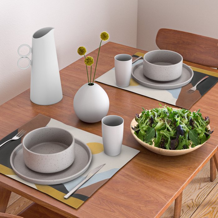 Minimal Art Landscape 9 Placemat Gallery Image 2