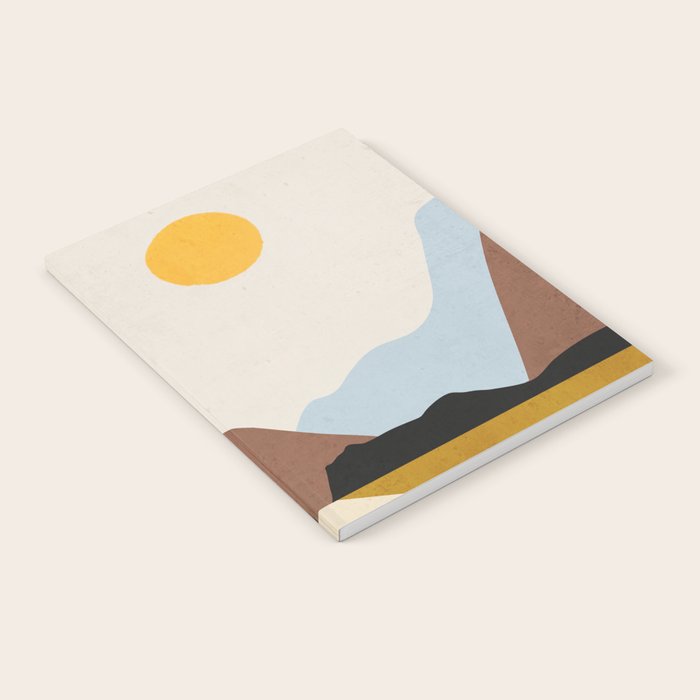 Minimal Art Landscape 9 Notebook Gallery Image 2