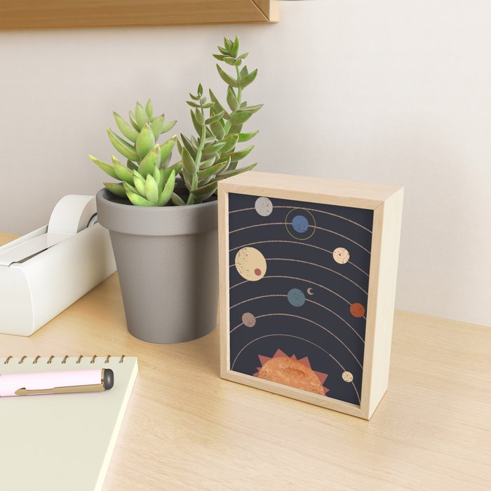 Equal Orbit Mini Art Print Gallery Image 2