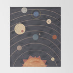 Equal Orbit Throw Blanket Gallery Image 2