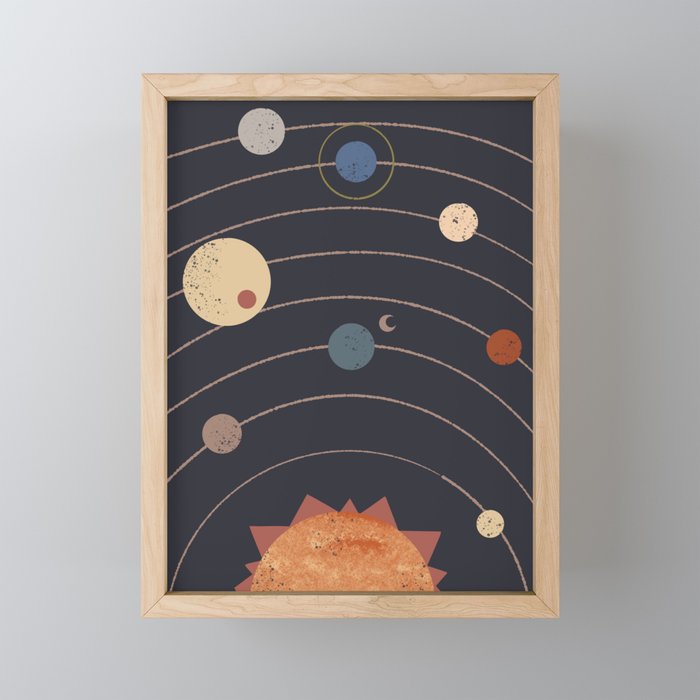 Equal Orbit Mini Art Print Gallery Image 1