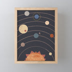 Equal Orbit Mini Art Print Gallery Image 1