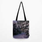 Snowy Path Tote Bag Gallery Image 2