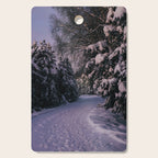 Snowy Path Cutting Board Gallery Image 1