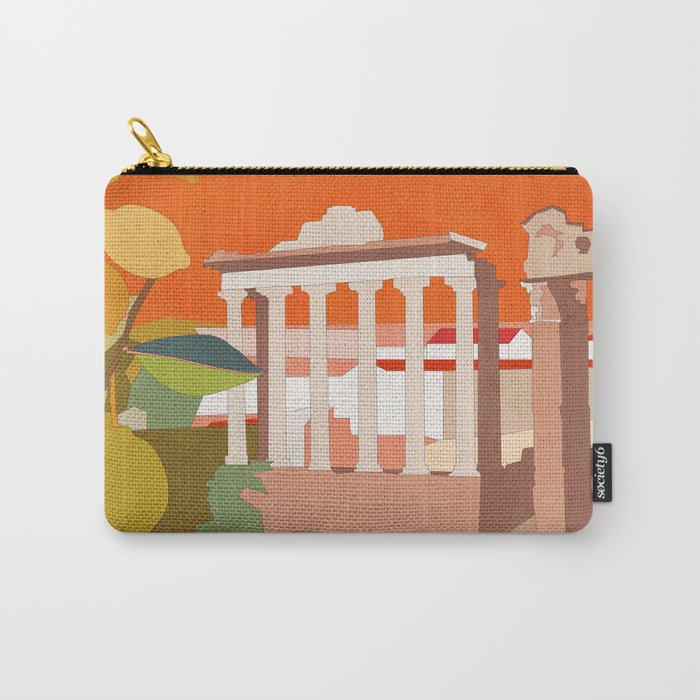 Rome travel italy Carry All Pouch Gallery Image 1