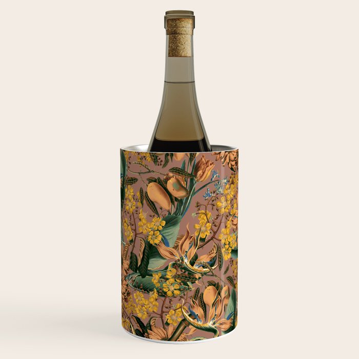 Banana and Leaf Pattern Wine Chiller Gallery Image 3