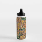 Banana and Leaf Pattern Water Bottle Gallery Image 3