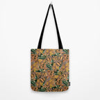 Banana and Leaf Pattern Tote Bag Gallery Image 2