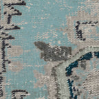 Aqua and Gray Vintage Kilim Square Coffee Mug Gallery Image 2