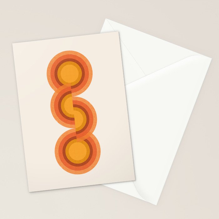 Retro Balance  Stationery Card Gallery Image 2