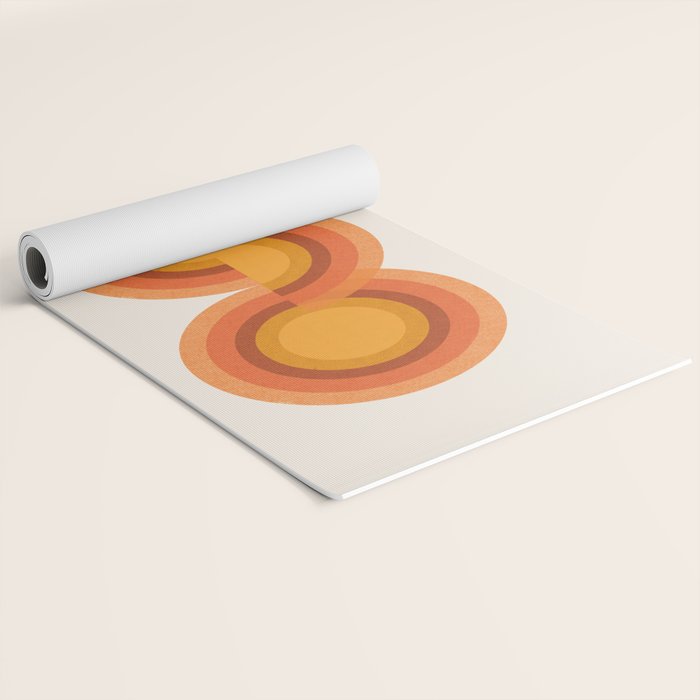 Retro Balance  Yoga Mat Gallery Image 2
