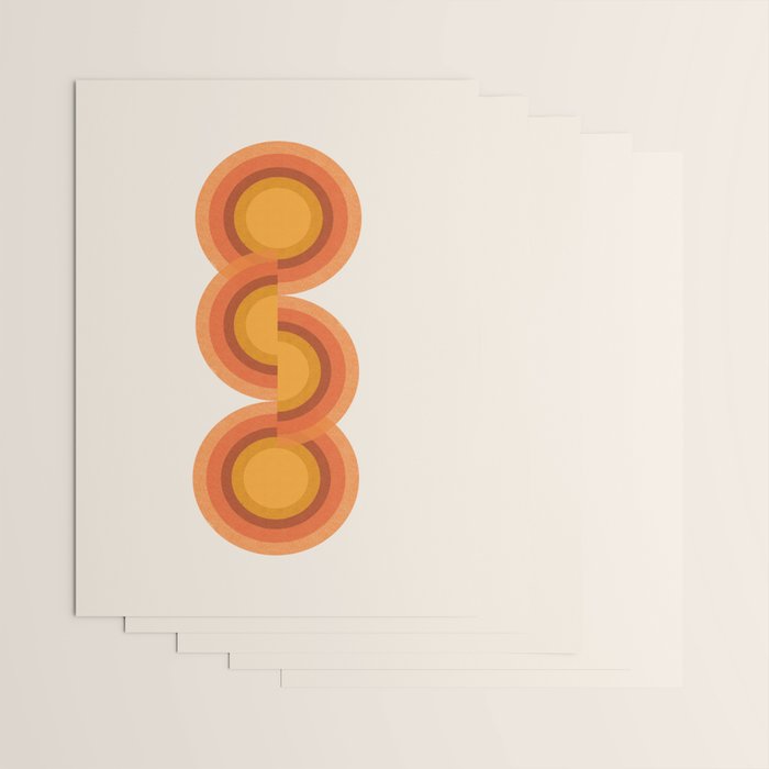 Retro Balance  Wrapping Paper Gallery Image 3