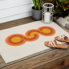 Retro Balance  Outdoor Rug Gallery Image 2