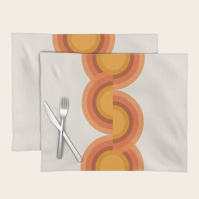 Retro Balance  Placemat Gallery Image 1