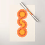 Retro Balance  Wrapping Paper Gallery Image 1
