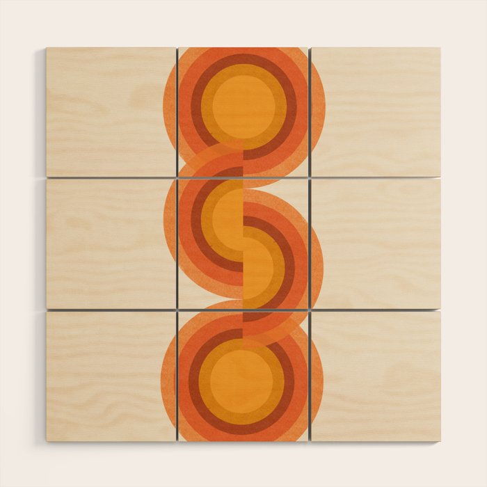 Retro Balance  Wood Wall Art Gallery Image 1