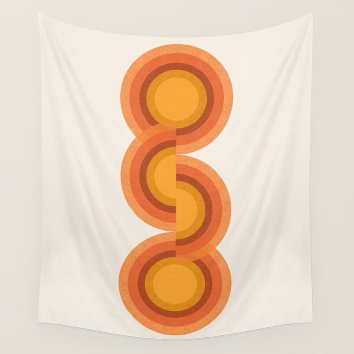 Retro Balance  Wall Tapestry Gallery Image 4