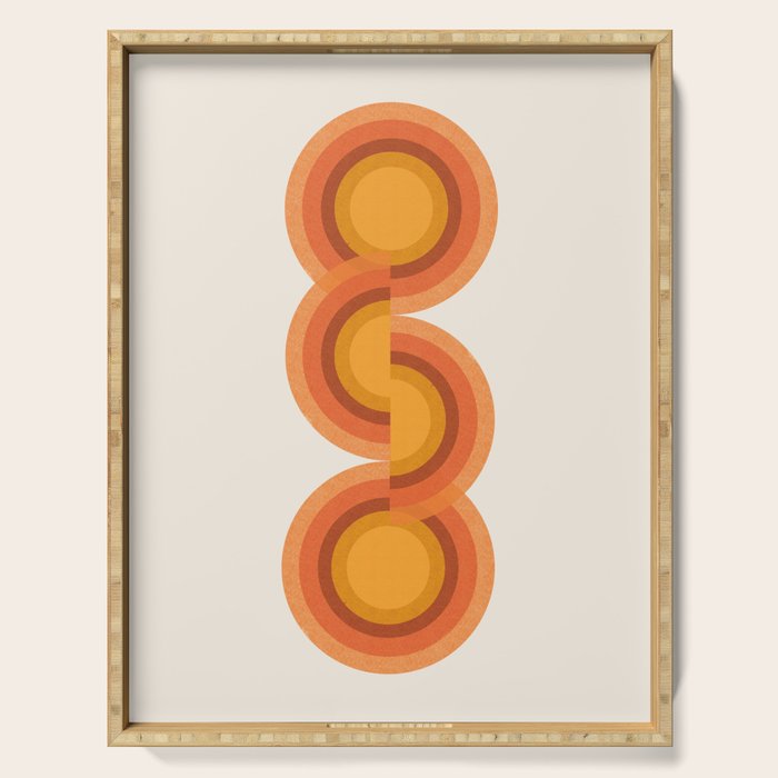 Retro Balance  Serving Tray Gallery Image 1
