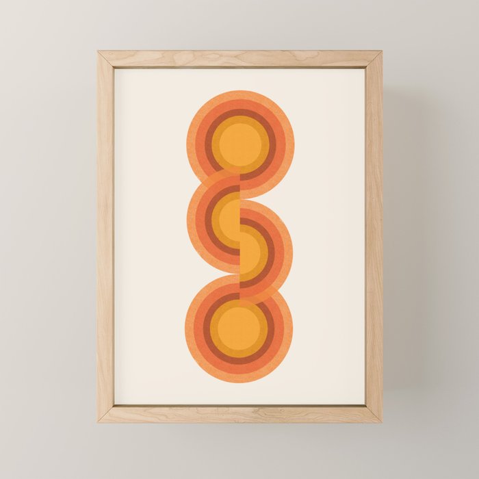 Retro Balance  Mini Art Print Gallery Image 1