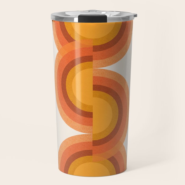 Retro Balance  Travel Mug Gallery Image 1