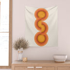 Retro Balance  Wall Tapestry Gallery Image 2