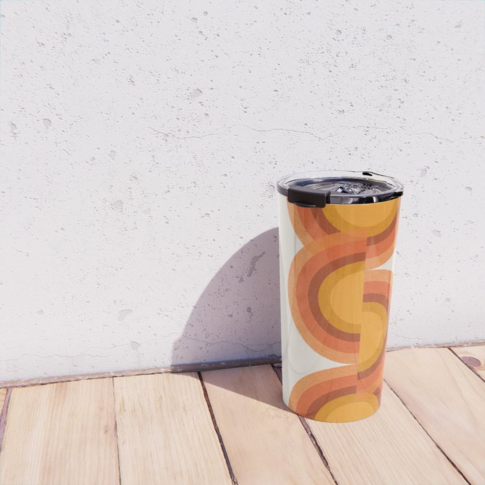 Retro Balance  Travel Mug Gallery Image 4