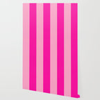 Pink Stripes Preppy Modern Wallpaper Gallery Image 2