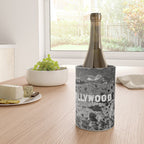 Hollywood Sign, Hollywood Hill, California landscape black and white photograph Wine Chiller Gallery Image 4