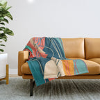 Smoke and ash Throw Blanket Gallery Image 1